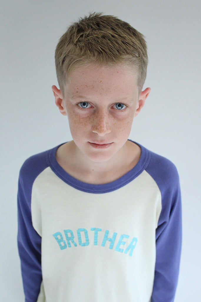 Brother Vintage Raglan Tee - Bam Kids