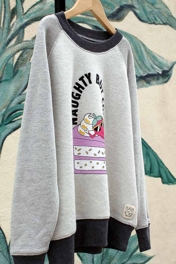 Naughty But Cool Sweatshirt - Bam Kids