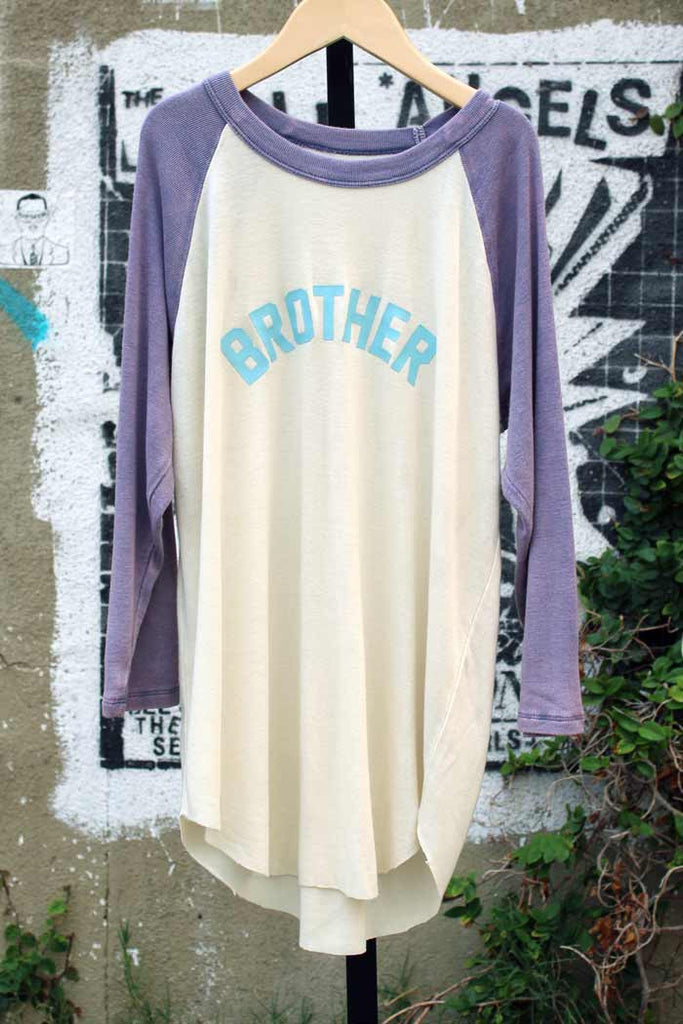 Brother Vintage Raglan Tee - Bam Kids