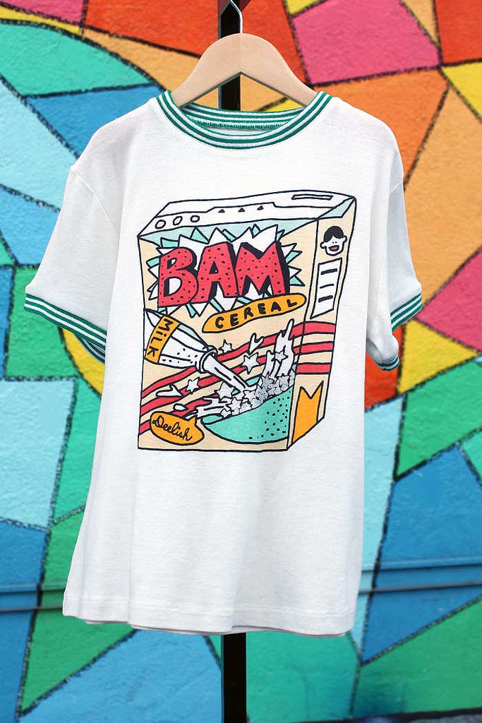 Atheletic Vintage Tee | Cereal - Bam Kids