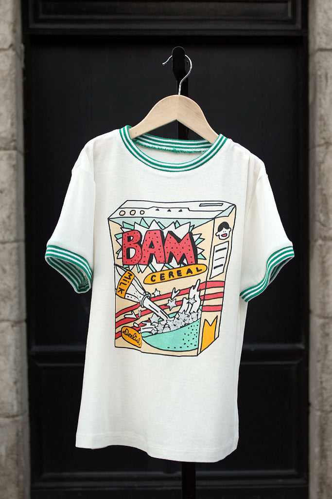 Atheletic Vintage Tee | Cereal - Bam Kids