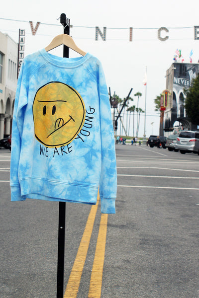 We Are Young Tie Dye Sweatshirt - Bam Kids