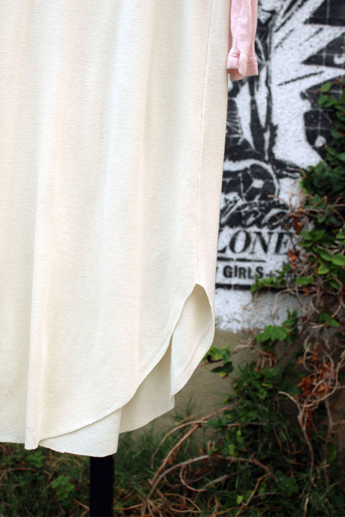 raglan t shirt dress Off-Season Knitted Raglan Mini Dress Orseund Iris